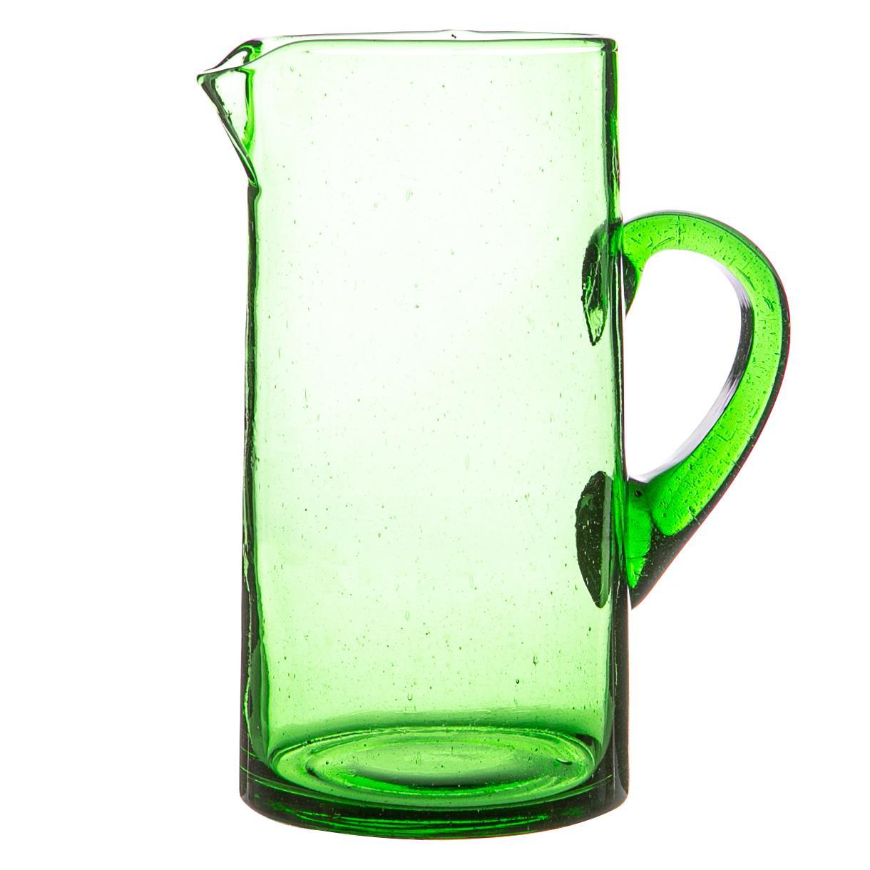 1L Jebel Green Recycled Glass Jug