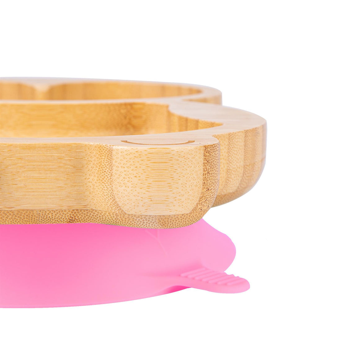 Pickles the Penguin Bamboo Suction Dinner Set - Pink