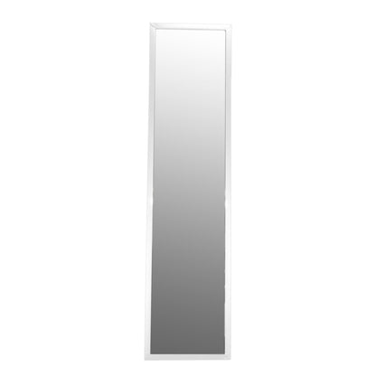 137cm x 35.5cm White Square Full-Length Mirror