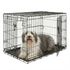 2 Door Metal Dog Crate with Removable Tray - Large