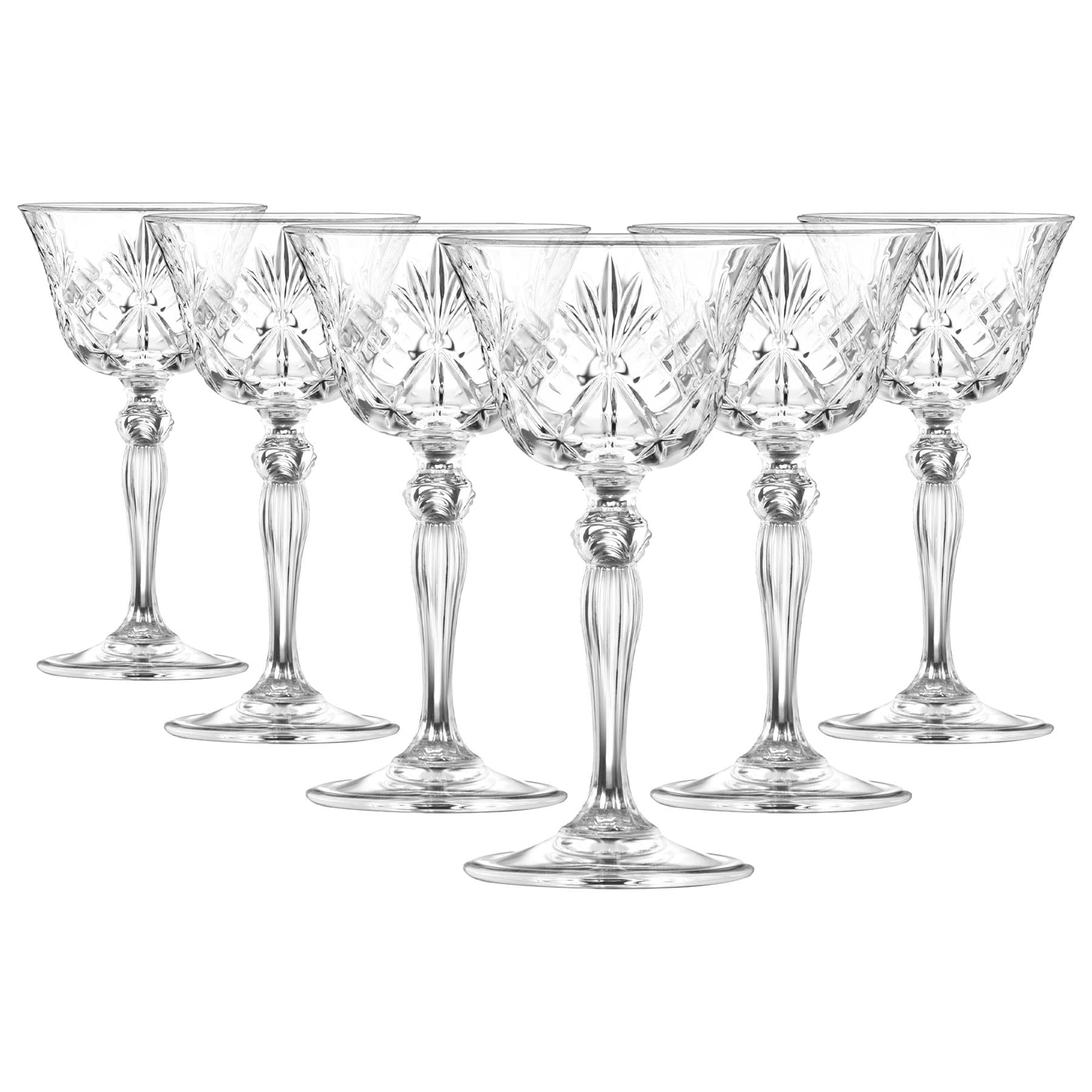 160ml Melodia Glass Champagne Saucers - Pack of 12 - By RCR Crystal