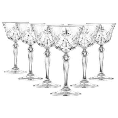160ml Melodia Glass Champagne Saucers - Pack of 12 - By RCR Crystal
