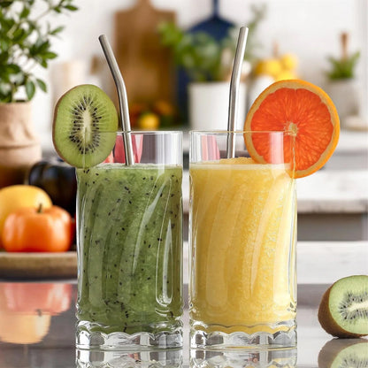 12 Piece Wave Glassware Set