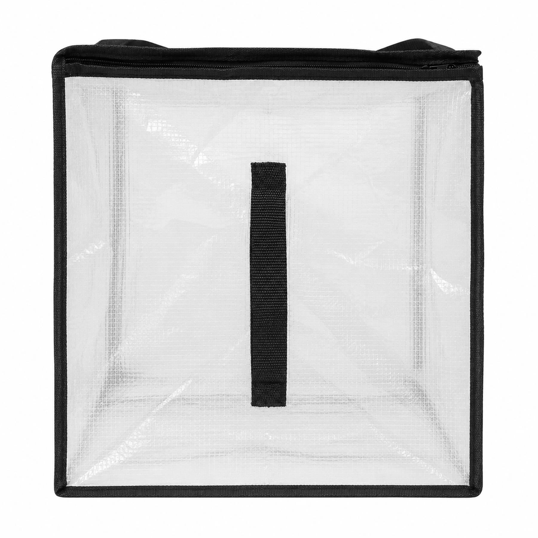 Large Heavy Duty Moving Bags - 90L - Clear - Pack of Six
