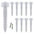 Deluxe Galvanised Steel Railway Sleeper Brackets - 40cm - Pack of 10
