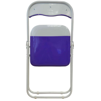 Purple Wave Padded Folding Chair - Pack of Six