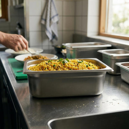 Stainless Steel Gastronorm Container - 1/3 150mm - 5.5L