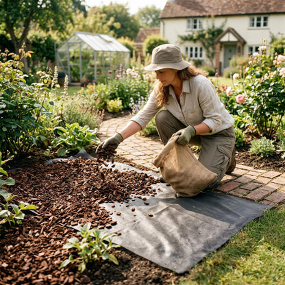 100gsm Weed Control Fabric - 1M x 10M (1 Roll)