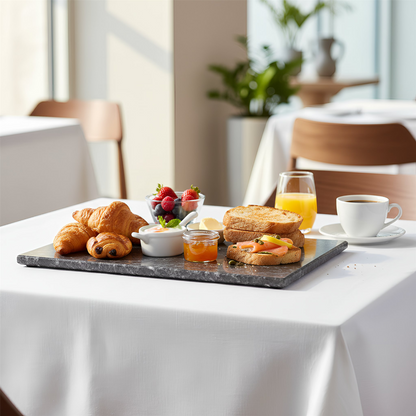 Marble Serving Board - 32.5 x 26cm - Black