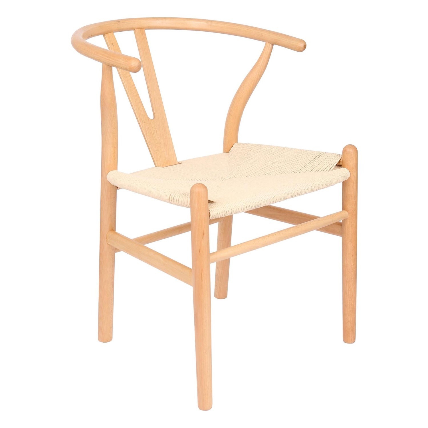 Wooden Wishbone Dining Chair