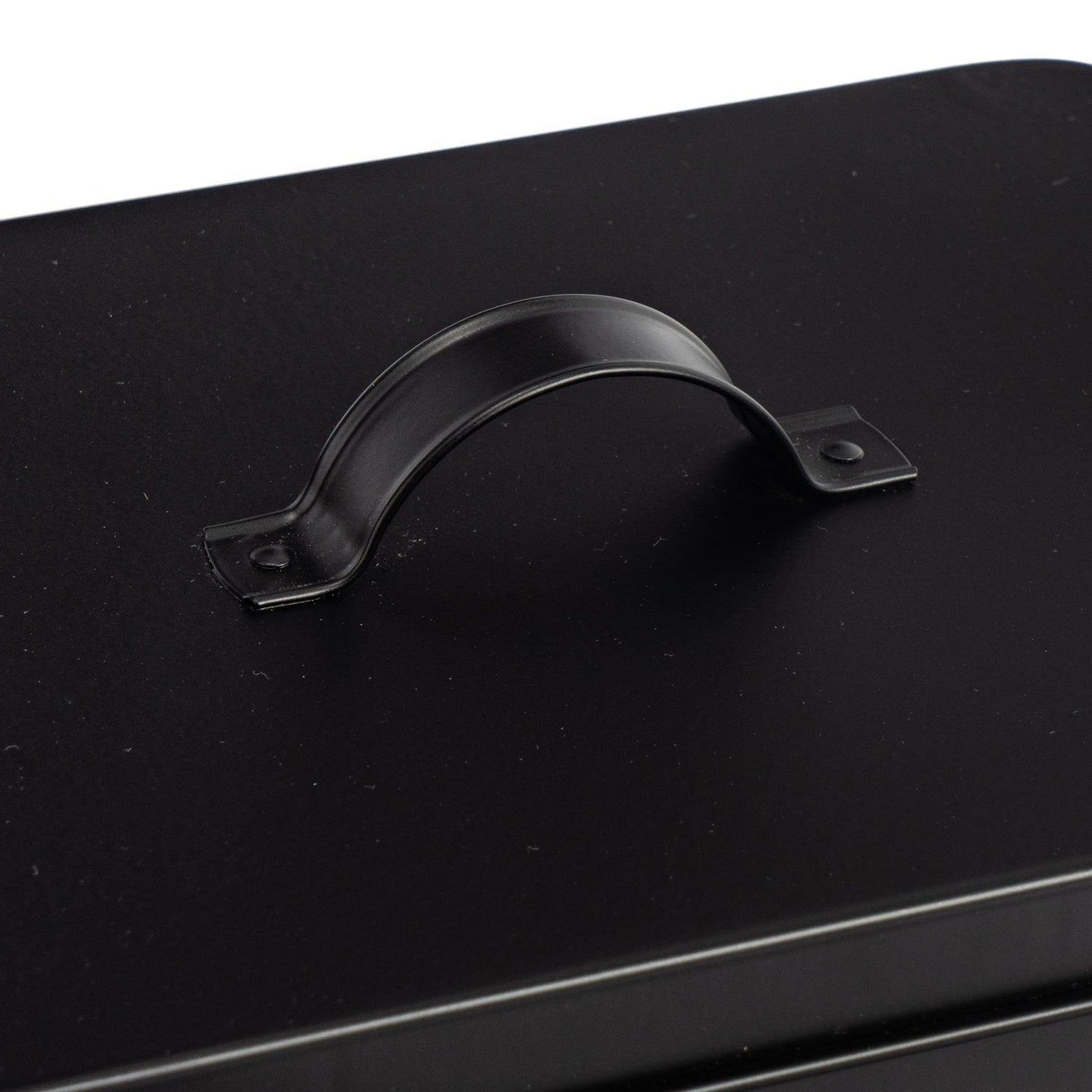 Large Black Vintage First Aid Tin