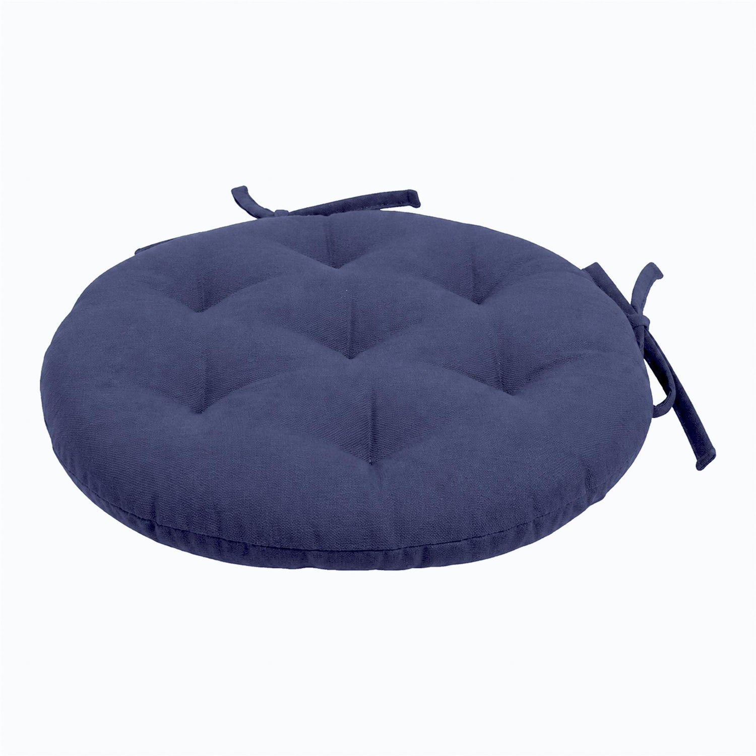 Round Seat Pad - 40 x 40cm - Navy