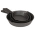 3 Piece Cast Iron Frying Pan Set - 6" | 8" | 10"