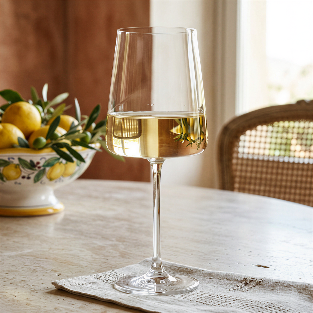 545ml Essential Crystal White Wine Glasses - Pack of 6