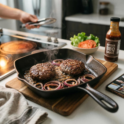Cast Iron Griddle Pan - 10"