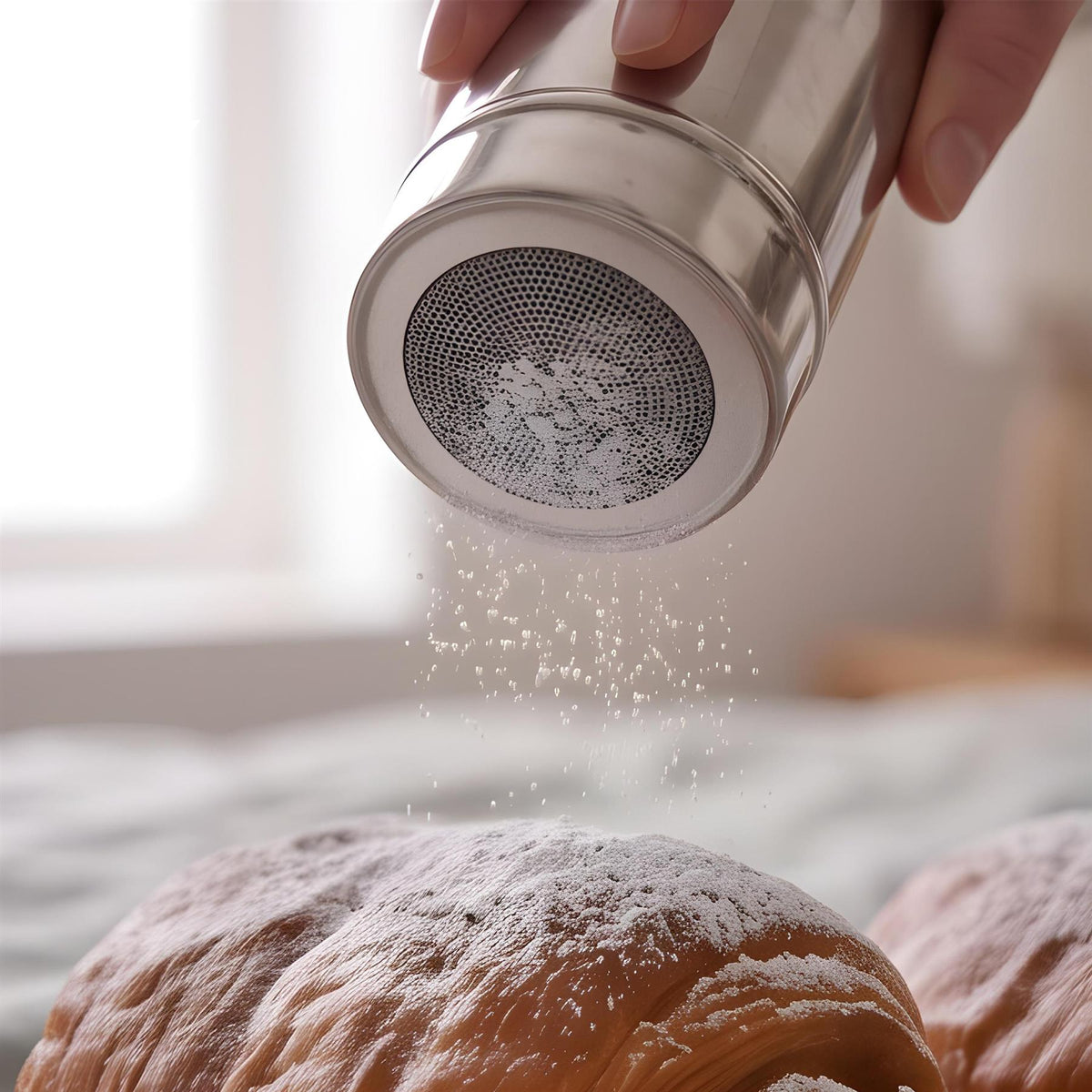 330ml Stainless Steel Fine Mesh Flour Shaker