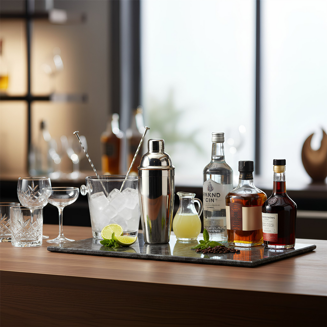 Marble Serving Board - 53 x 32cm - Black