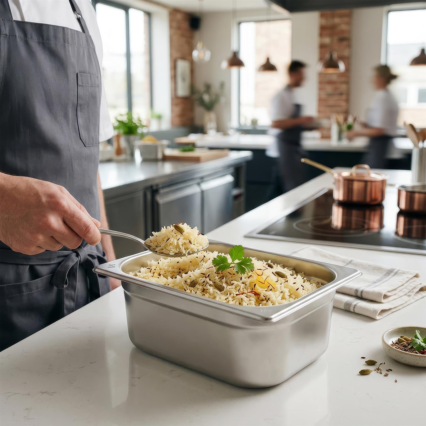 Stainless Steel Gastronorm Container - 1/4 150mm - 3.75L