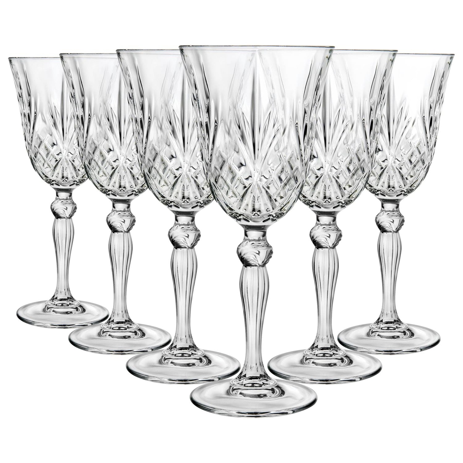 270ml Melodia Red Wine Glasses - Pack of 12 - By RCR Crystal