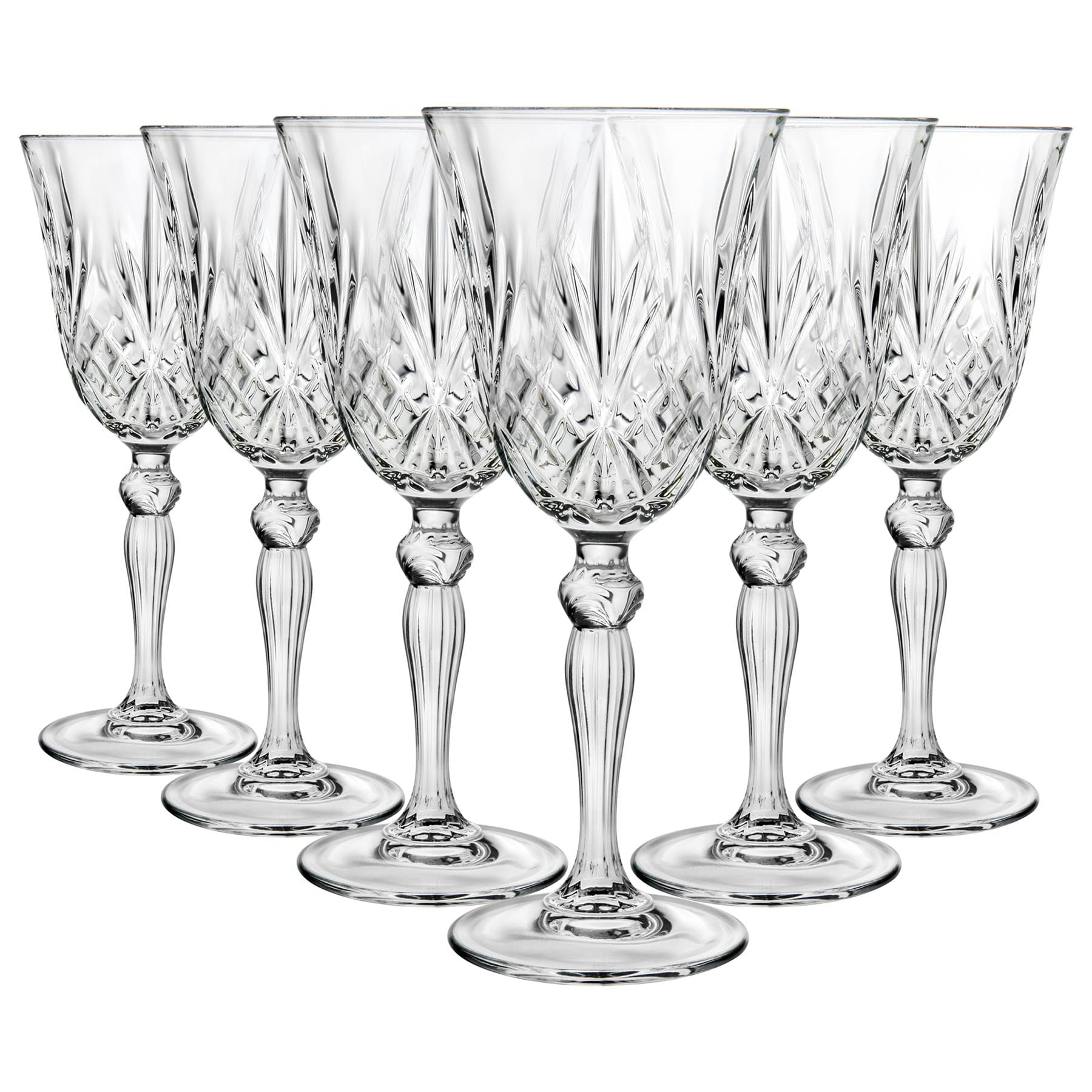 270ml Melodia Red Wine Glasses - Pack of 12 - By RCR Crystal