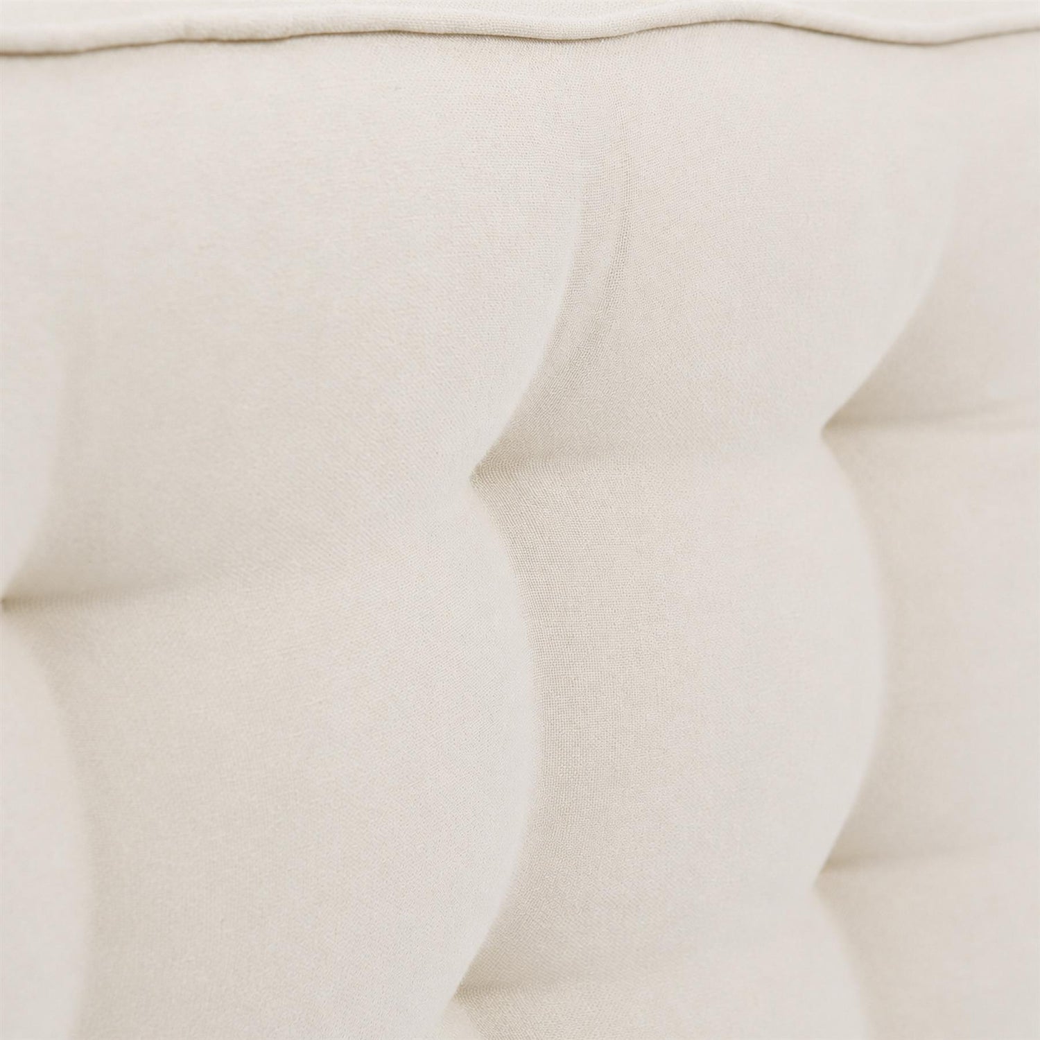 Square Armchair Booster Cushion - 50 x 50cm - Cream