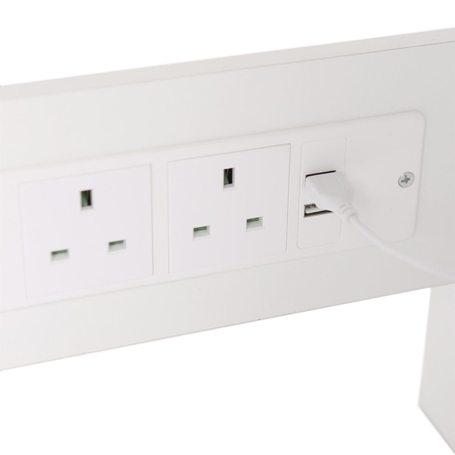 Wooden Dressing Table with LED Lights