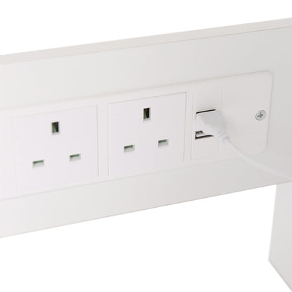 Wooden Dressing Table with LED Lights