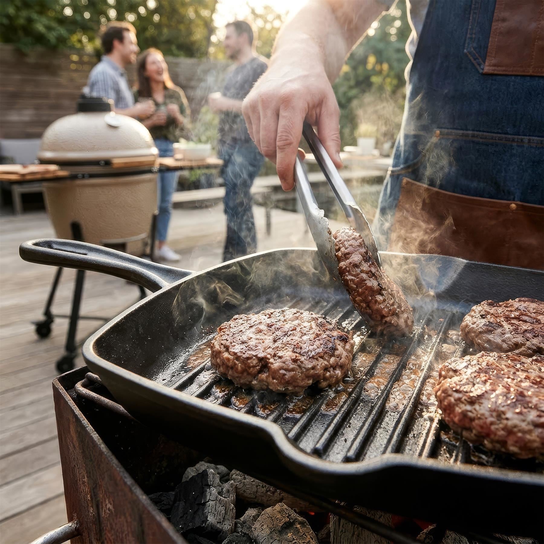 Cast Iron Griddle Pan - 10"