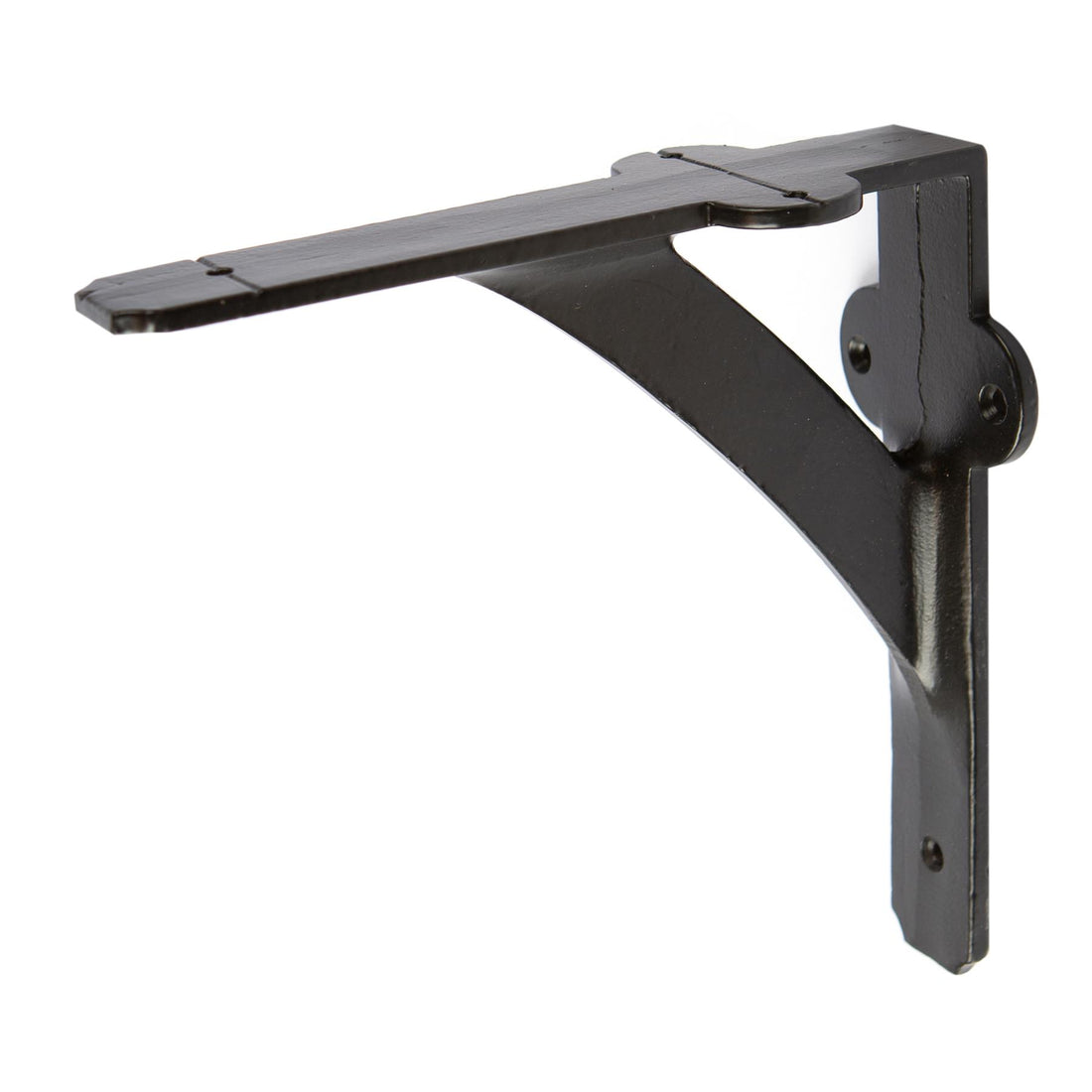 Black 150mm Iron Shelf Bracket