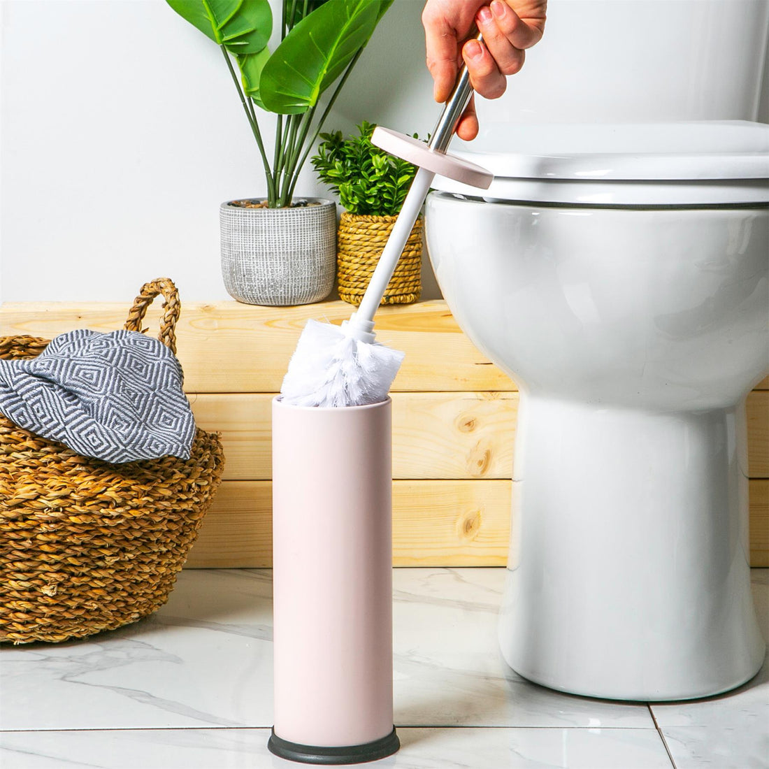 Replacement White Toilet Brush