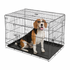 2 Door Metal Dog Crate with Removable Tray - Medium