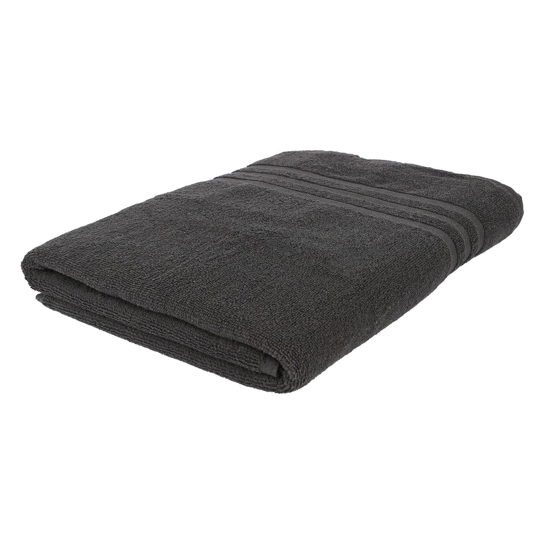 160cm x 90cm Charcoal Cotton Super Bath Sheet