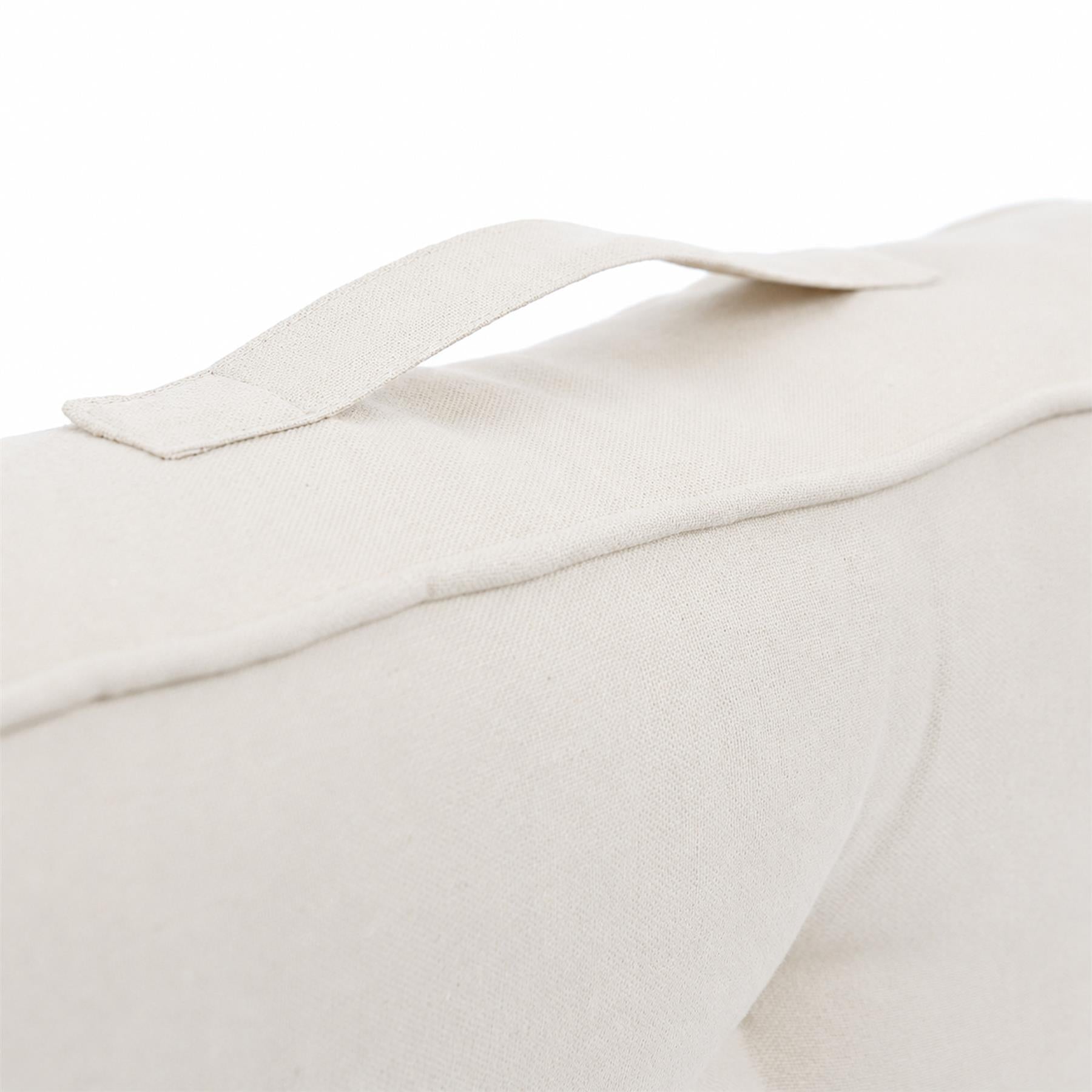 Square Armchair Booster Cushion - 50 x 50cm - Cream