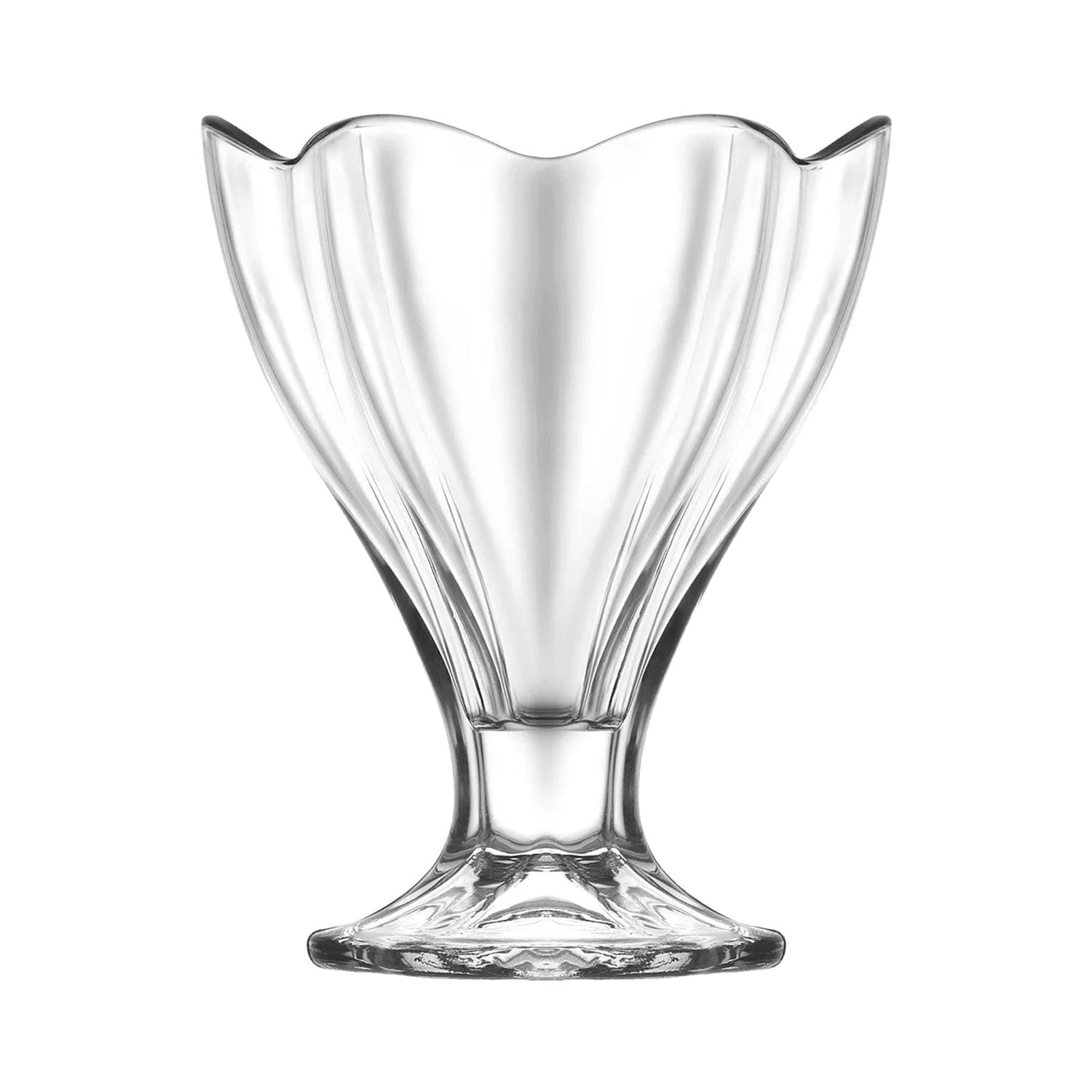 250ml Lily Glass Ice Cream Bowls - Pack of Six