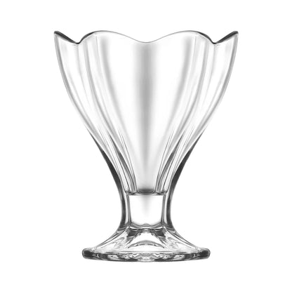 250ml Lily Glass Ice Cream Bowls - Pack of Six