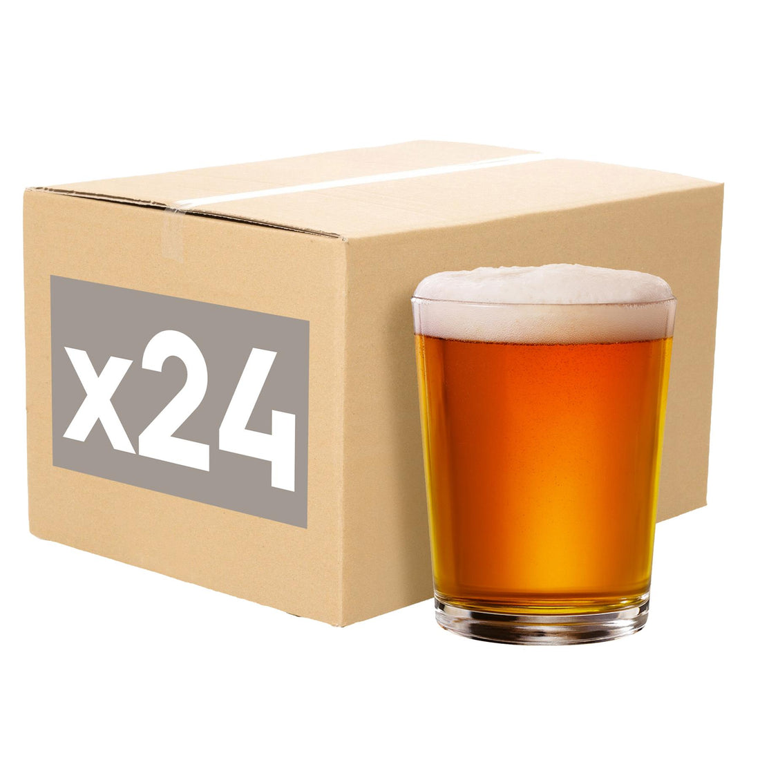 568ml (20oz) Islington Pint Beer Glasses - Pack of 24