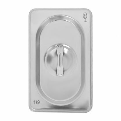 Stainless Steel Gastronorm Container Lid - 1/9