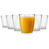 250ml Conical Glass Tumblers - Pack of 6