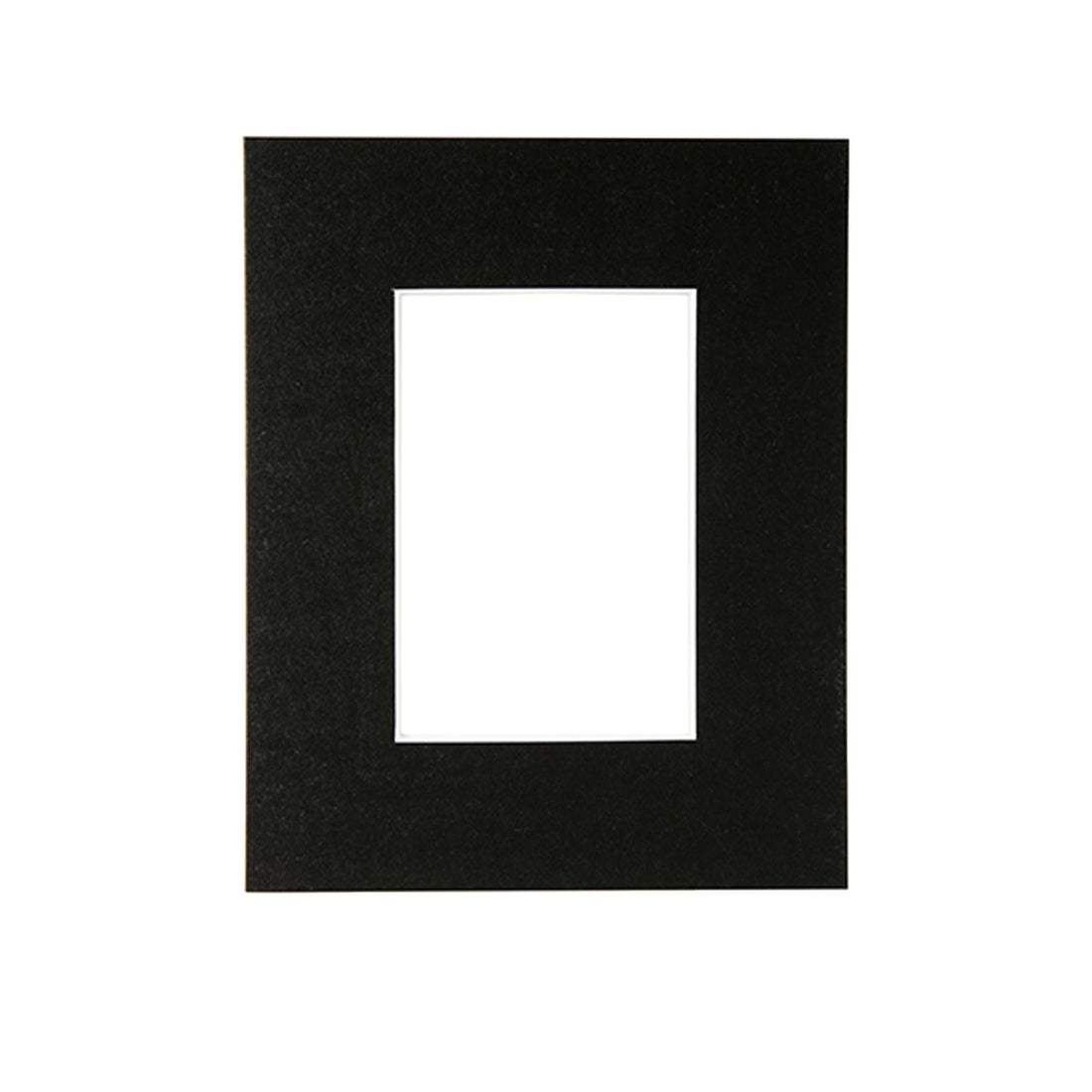 Black A4 Frame Picture Mount for A5 (6" x 8") Image