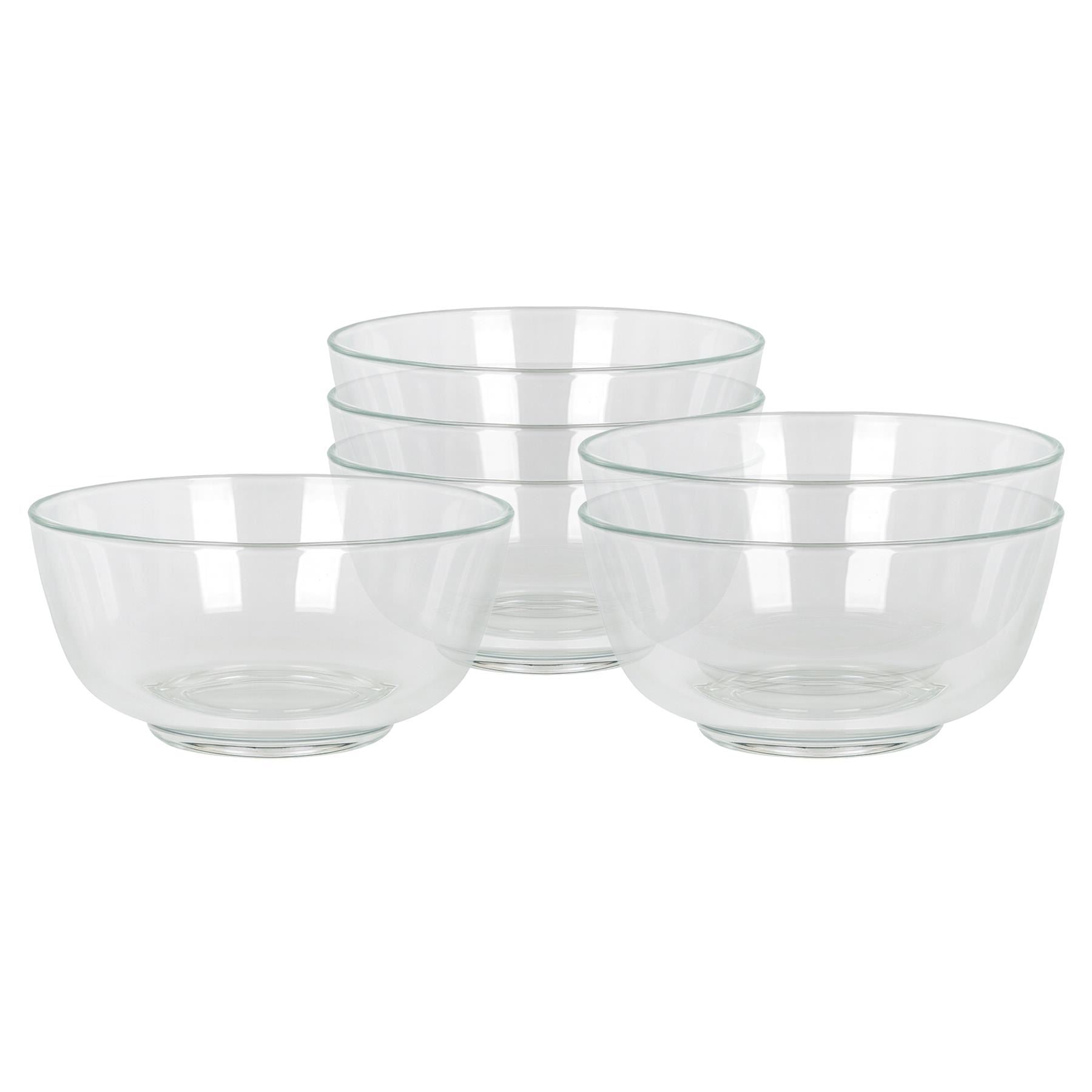Glass Snack Bowls - 11cm - Pack of 6 | Rinkit.com
