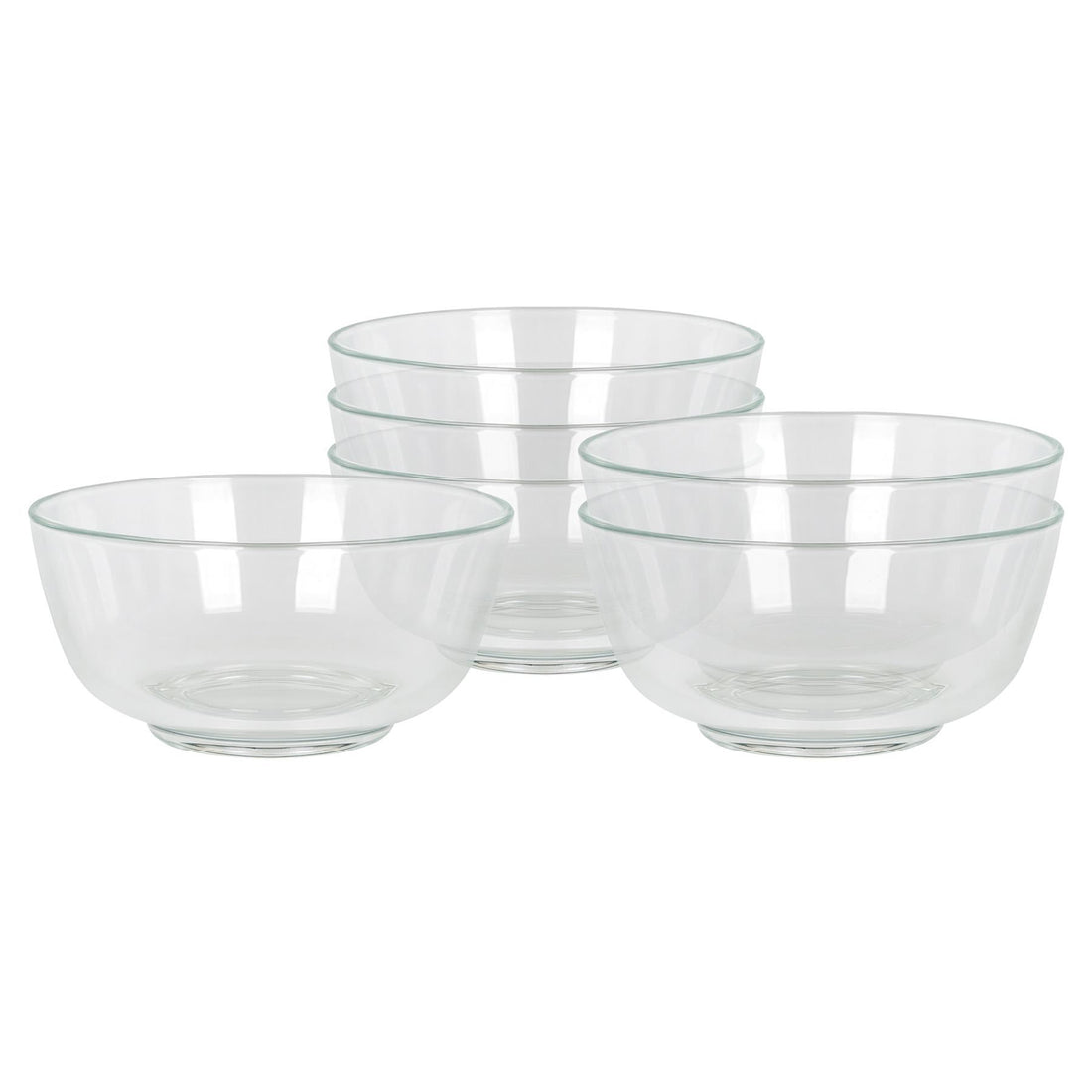 Glass Snack Bowls - 11cm - Pack of 6