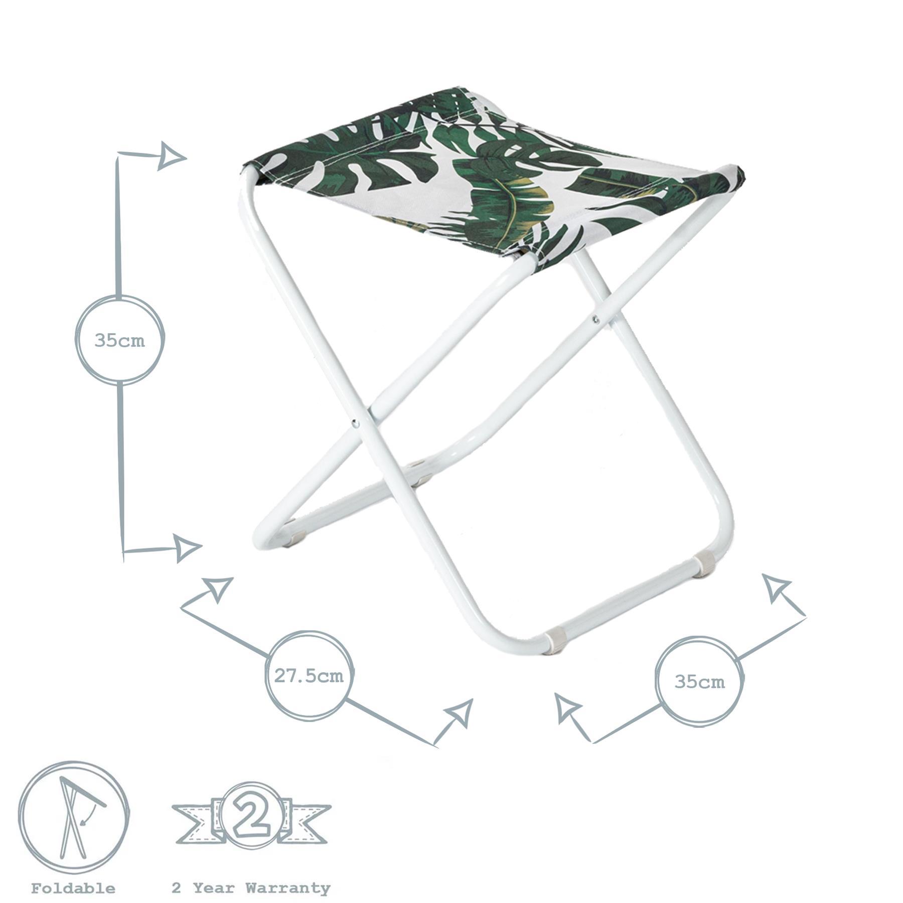 Banana Leaf Classic Folding Stool