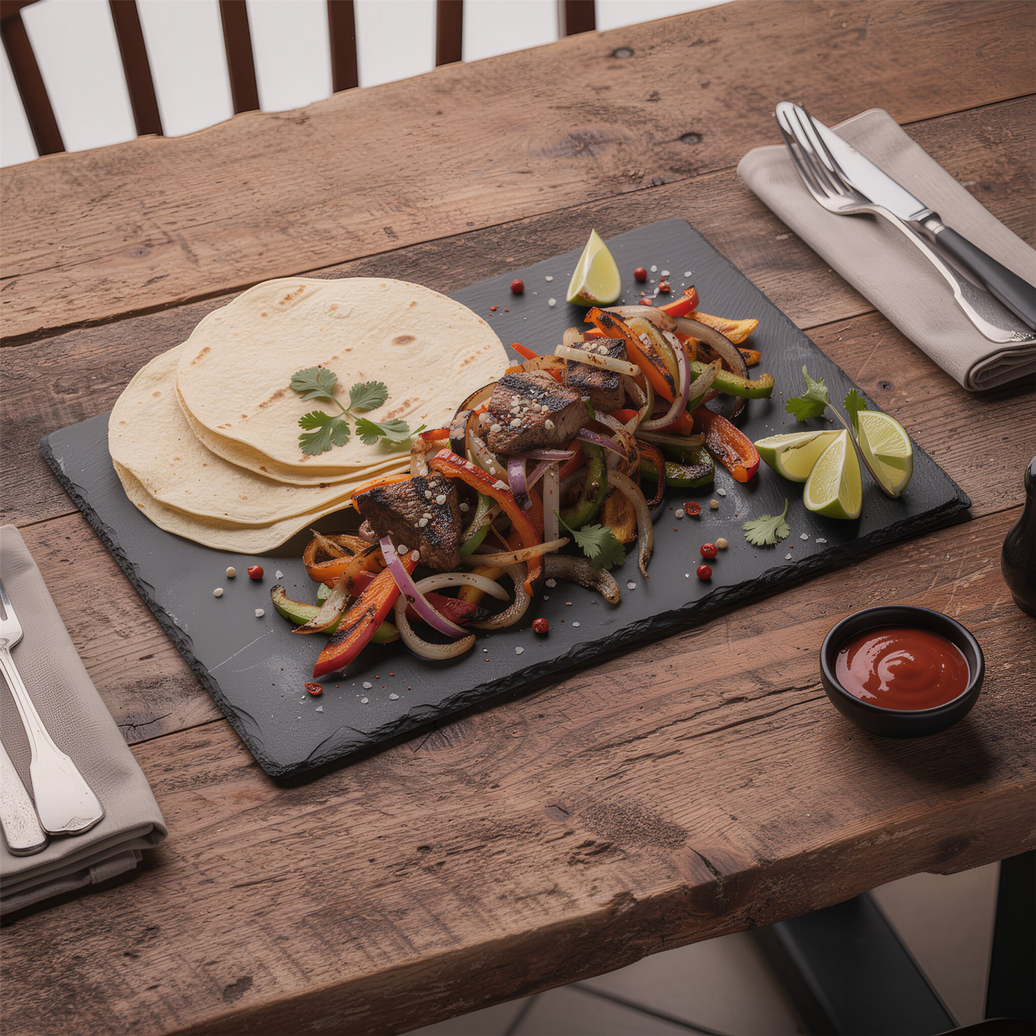 Natural Slate Serving Board - 32 x 26cm