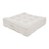Square Armchair Booster Cushion - 50 x 50cm - Cream