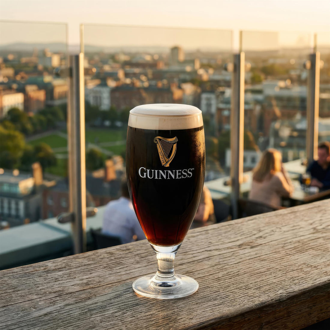 Guinness 2pc Stemmed Pint Glass Set