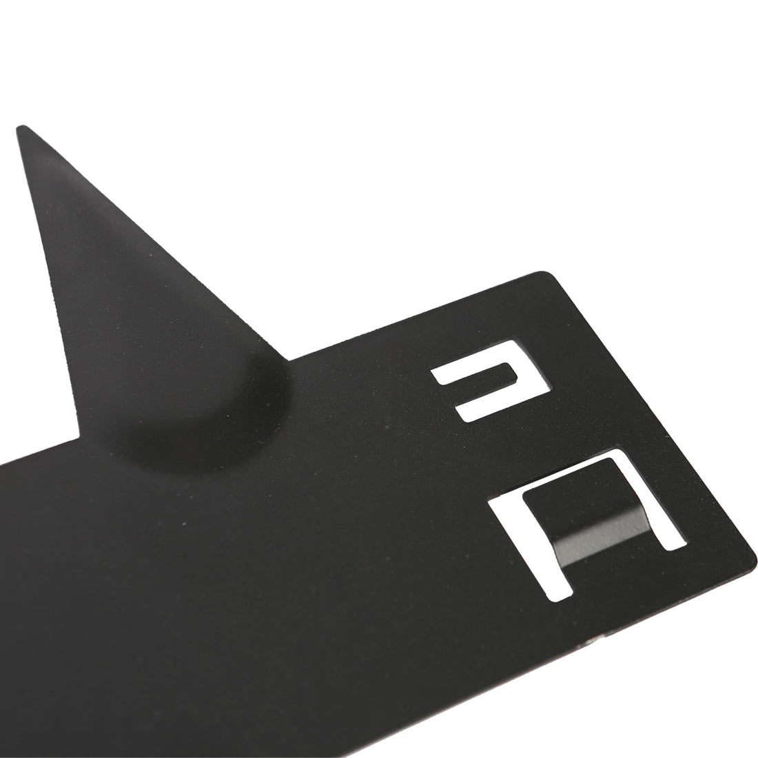 5pc Black Steel Lawn Edging Set - 5m x 8cm