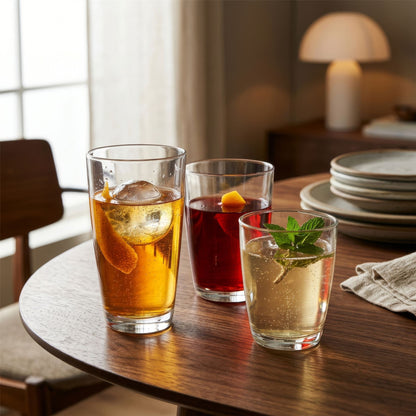 400ml Conical Highball Glasses - Pack of Six