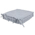 Deluxe Square Seat Pad - 40 x 40cm - Grey Stripe