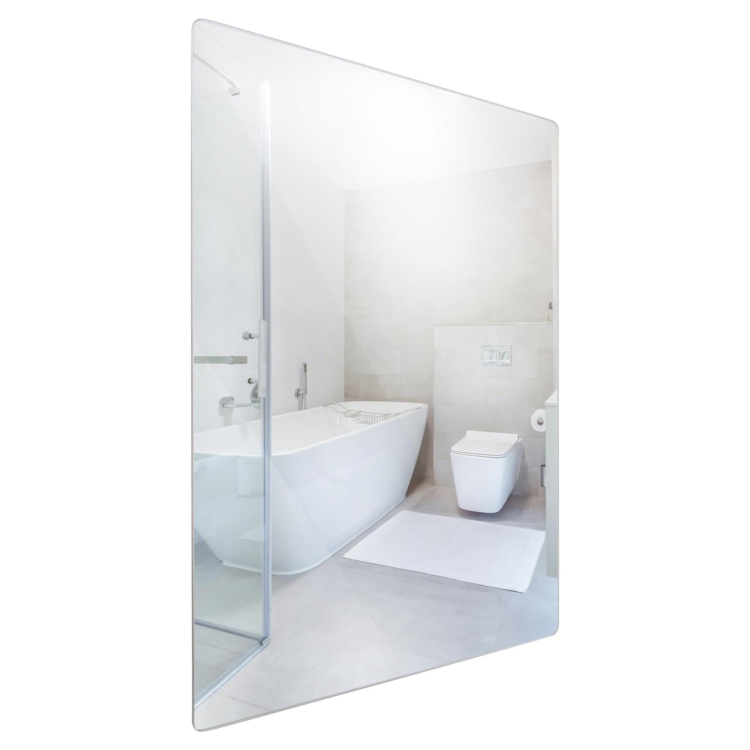 Self Adhesive Glass Wall Mirror - 30 x 40cm