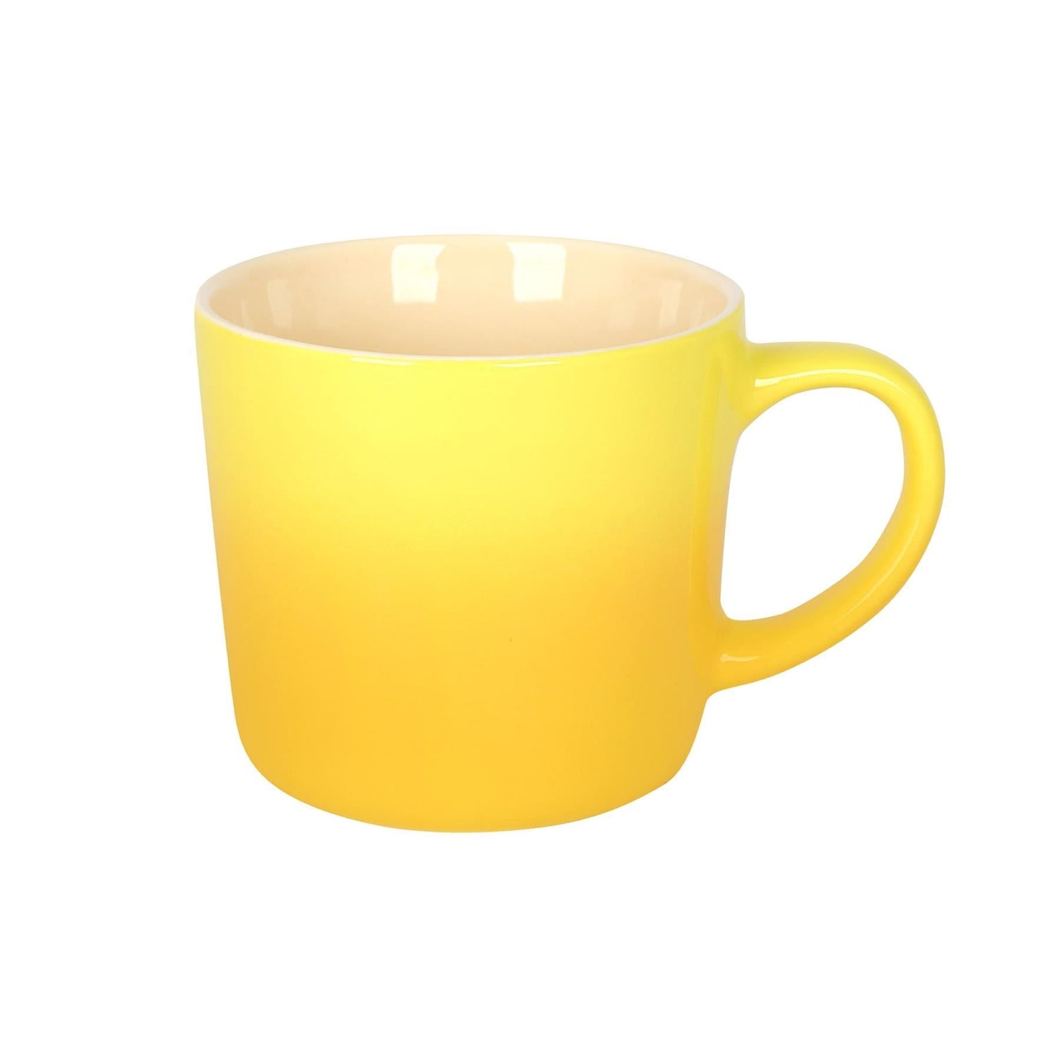 330ml Yellow New Bone China Ombre Mug